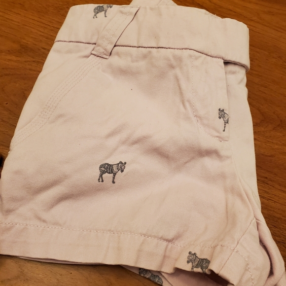 J. Crew Light Purple & Gray Zebra Critter Shorts Size 0 - Picture 12 of 12